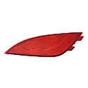 New CAPA Certified Standard Replacement Passenger Side Rear Bumper Cover Reflector