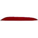 New CAPA Certified Standard Replacement Passenger Side Rear Bumper Cover Reflector, Sedan Models