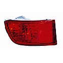 New CAPA Certified Standard Replacement Passenger Side Rear Bumper Cover Reflector