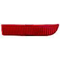 New CAPA Certified Standard Replacement Passenger Side Rear Reflector