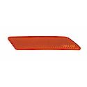 New CAPA Certified Standard Replacement Passenger Side Front Bumper Mounted Reflector