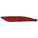 New CAPA Certified Standard Replacement Driver Side Rear Bumper Cover Reflector