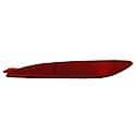 New CAPA Certified Standard Replacement Rear Passenger Side Bumper Reflector, Sedan Models