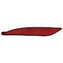 New CAPA Certified Standard Replacement Passenger Side Rear Bumper Cover Reflector