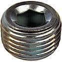 Pipe Plug - C.S. Hex, 1/2-14 NPT X 9/16 In.