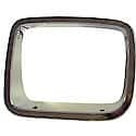 New Standard Replacement Driver Side Chrome Head Light Bezel