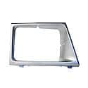 New Standard Replacement Passenger Side Headlamp Door, Silver/Gray