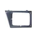 New Standard Replacement Passenger Side Headlamp Door, With Sealed Beam Lamps, Matte-Gray