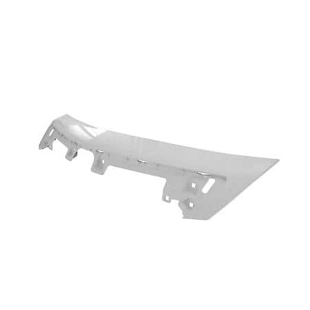 Upper Grille Molding, Painted White, Made Of ABS Plastic