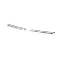 New Standard Replacement Front Driver Side Upper Grille Molding, Chrome