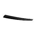 New CAPA Certified Standard Replacement Driver Side Grille Molding, Painted Black