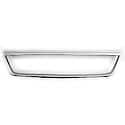 New Standard Replacement Upper Grille Molding, Chrome