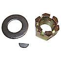 Castle Nut, With Nut/ Washer/ Axle Key