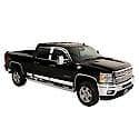 Stainless Steel Rocker Panels, GMC Sierra Crew Cab 5.5 Ft Box, 6 In. Wide, 12 Piece