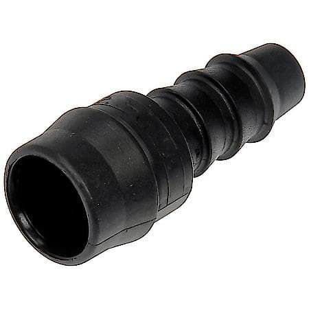 Crankcase Ventilation Hose Connector, Straight To 8 mm Barbed