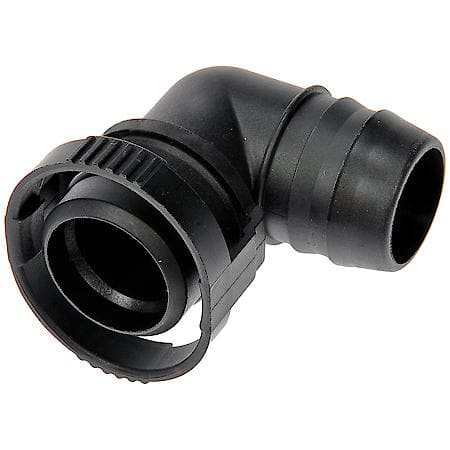 Crankcase Ventilation Hose Connector, Straight To 19 mm Barbed