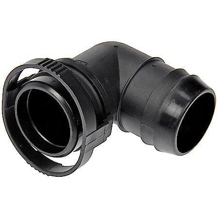 Crankcase Ventilation Hose Connector, Straight To 27 mm Barbed