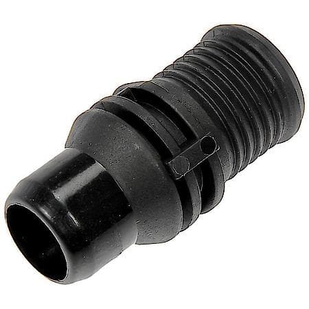 Crankcase Ventilation Hose Connector, Straight To 15 mm Barbed