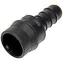 Crankcase Ventilation Hose Connector, Straight To 12 mm Barbed