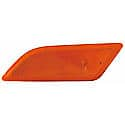 New CAPA Certified Standard Replacement Driver Side Front Side Marker Light Lens, Sedan Models