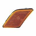 New CAPA Certified Standard Replacement Driver Side Front Side Marker Light Lens