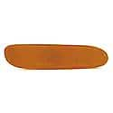 New Economy Replacement Passenger Side Front Side Marker Light Lens, Amber