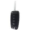 Hyundai Keyless Entry and Flip Key - 4 Button with Trunk