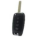 Hyundai Keyless Entry and Flip Key - 4 Button with Hatch