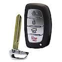 Hyundai Keyless Entry Smart Key Remote - 4 Button with Trunk