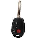 Toyota Keyless Entry Remote and Key Combo - 4 Button with Trunk