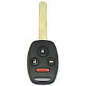 Honda Keyless Entry Remote and Key Combo - 4 Button with Trunk