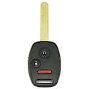 Honda Keyless Entry Remote and Key Combo - 3 Button