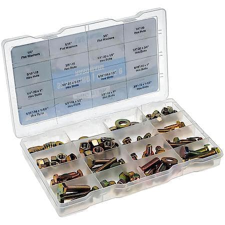 Pro Pack Standard Grade 8 Hardware - 132 Pieces