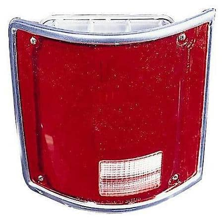 Tail Light Lens Left Side