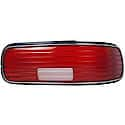 New Standard Replacement Passenger Side Tail Light Lens, With Chrome Trim