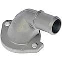 Coolant Housing/Water Outlet: With Housing and Gasket, 180 Degree Neck Angle