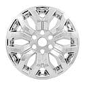 18", 6 Y Spokes, Snap-On, Plated, Chrome, Abs Plastic, Set Of 4