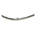 Passenger Side Front Bumper Cover Molding, Chrome, Made Of Plastic