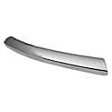 Front Bumper Cover Molding APPlique, Chrome, Made Of ABS Plastic