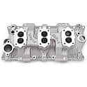 C-357-B Triple-Deuce Manifold for S/B Chevy 4-Bolt Carb Pattern