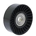 Serpentine Idler/Tensioner Pulley; Polymer, 80mm Dia., 26mm Width, Smooth