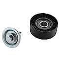 Serpentine Idler/Tensioner Pulley; Polymer, 70mm Dia., 26.4mm Width, Smooth