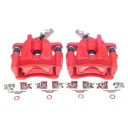 Red Powder Coated Calipers