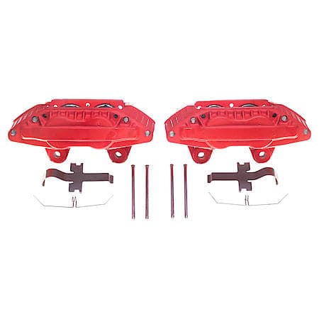 Red Powder Coated Calipers