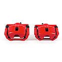 Pair of Red Powder Coated Calipers