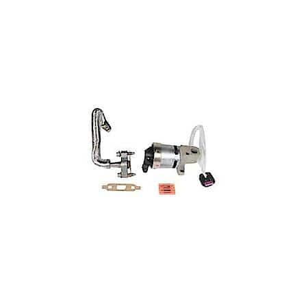 Exhaust Gas Recirculation (EGR) Valve Kit with Pipe, Connectors, and Gasket