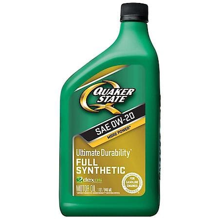 Full Synthetic 0W-20 Motor Oil 1 Quart