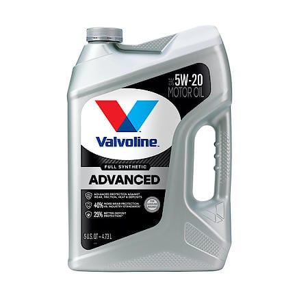 Advanced Full Synthetic 5W-20 Engine Oil: Maximizes Engine Life, 5 Quart