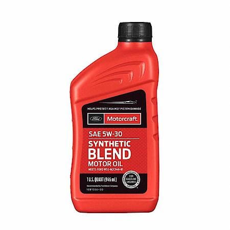 Synthetic Blend 5W30 Engine Oil: Original Equipment for Ford Motor Company Vehicles, 1 Quart