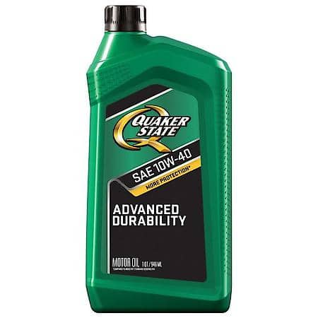 10W-40 Conventional Motor Oil, Reduces Engine Wear, 1 Quart